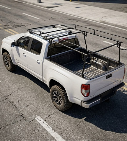 TrailFX Ladder Rack 1500lbs/800lbs Load Capacity